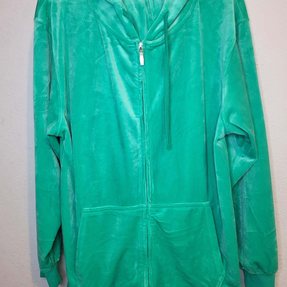 Fashion Nova Green Velour Set: OG Cutie Soft Velour Set *NEW**